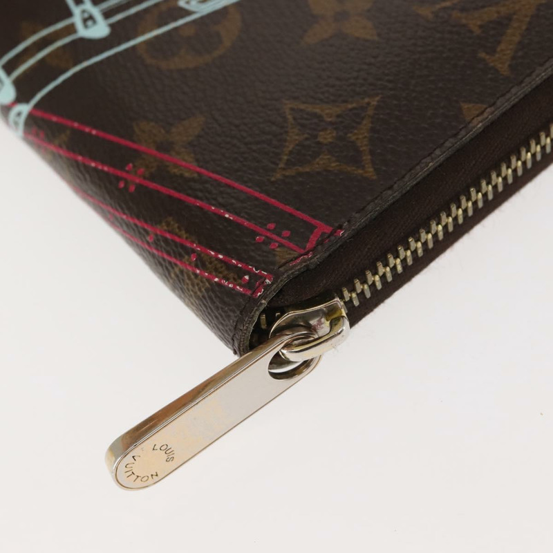 【日本直送】路易威登 Monogram 2014 聖誕節專用拉鍊錢包 M58507 LV 授權 145567-7