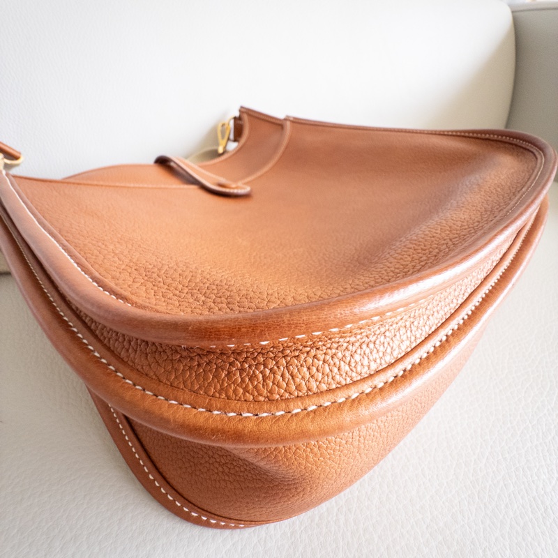 Hermes Evelyne 29 福寶馬鞍皮金扣-3