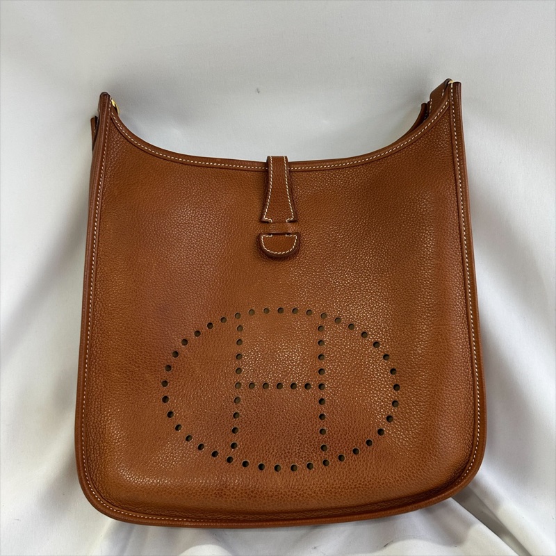 Hermes Evelyne 29 福寶馬鞍皮金扣-6