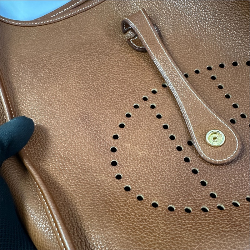 Hermes Evelyne 29 福寶馬鞍皮金扣-19