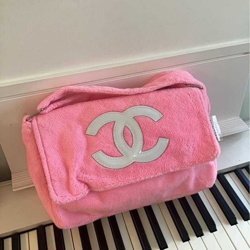 Chanel Pink Shoulder Bag-1