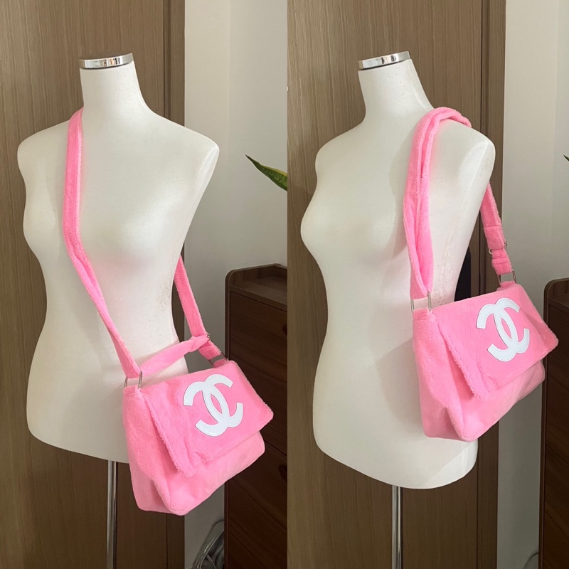 Chanel Pink Shoulder Bag-4
