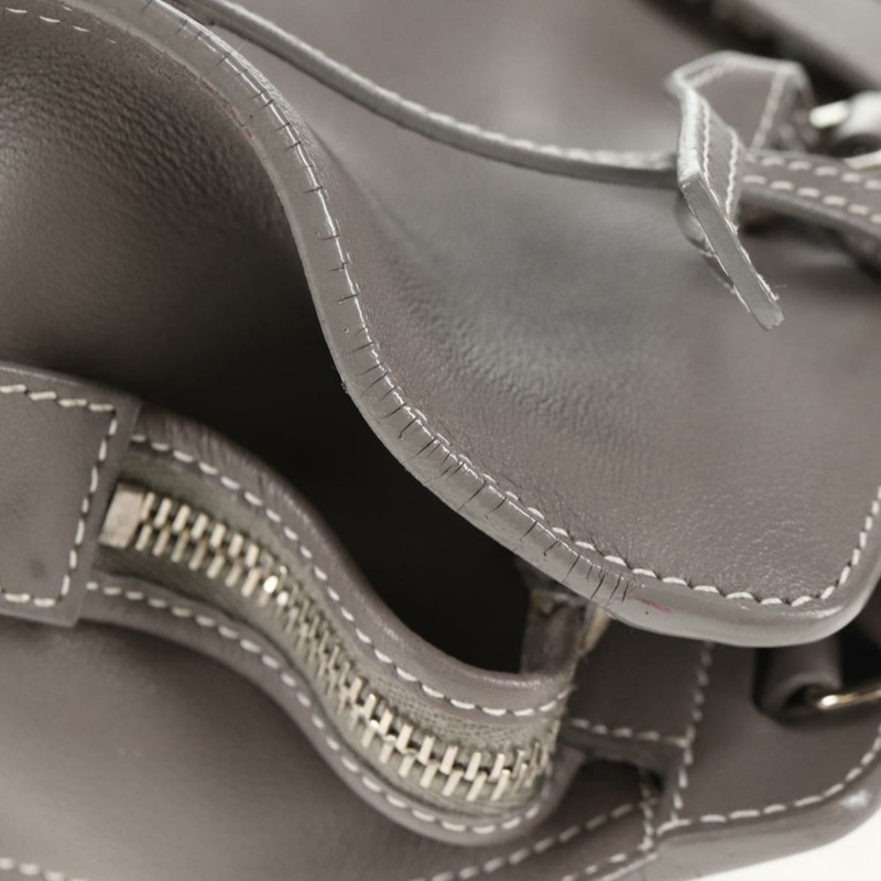【日本直送】SAINT LAURENT Baby Cabas 手提包 皮革 2 款可選 灰色 銀色 正品 gh798V-6