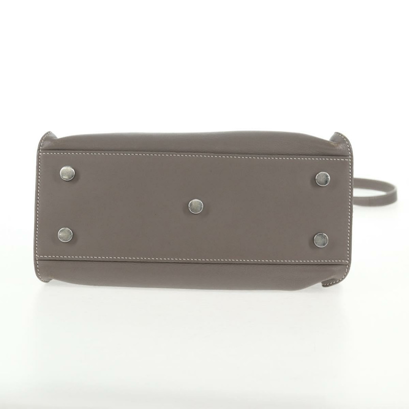 【日本直送】SAINT LAURENT Baby Cabas 手提包 皮革 2 款可選 灰色 銀色 正品 gh798V-12