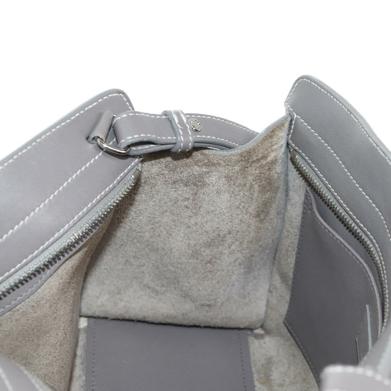 【日本直送】SAINT LAURENT Baby Cabas 手提包 皮革 2 款可選 灰色 銀色 正品 gh798V-23