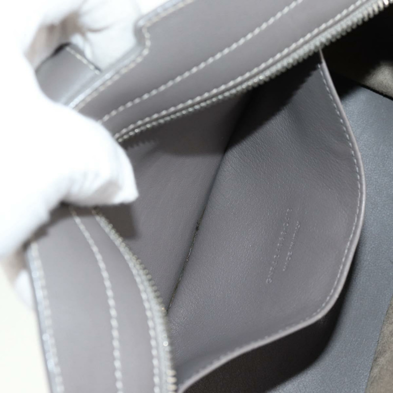 【日本直送】SAINT LAURENT Baby Cabas 手提包 皮革 2 款可選 灰色 銀色 正品 gh798V-26