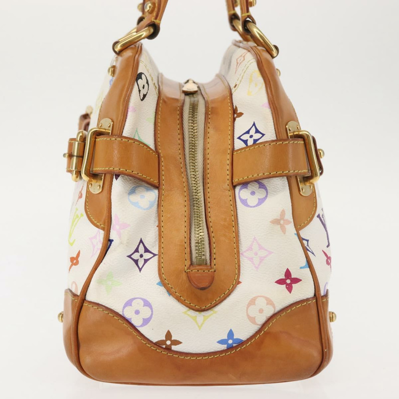 【日本直送】路易威登 Monogram 多色 Claudia 手提包白色 M40193 LV 授權 145078-4