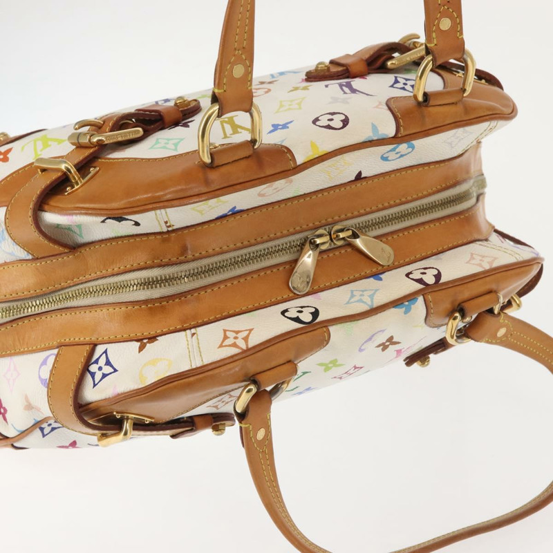 【日本直送】路易威登 Monogram 多色 Claudia 手提包白色 M40193 LV 授權 145078-5