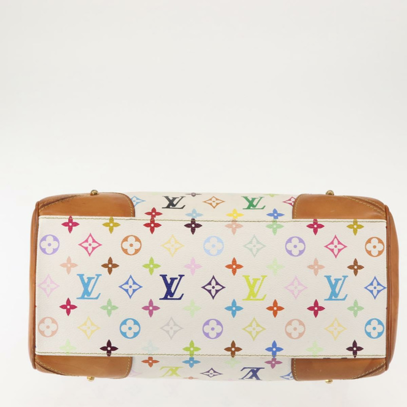 【日本直送】路易威登 Monogram 多色 Claudia 手提包白色 M40193 LV 授權 145078-8