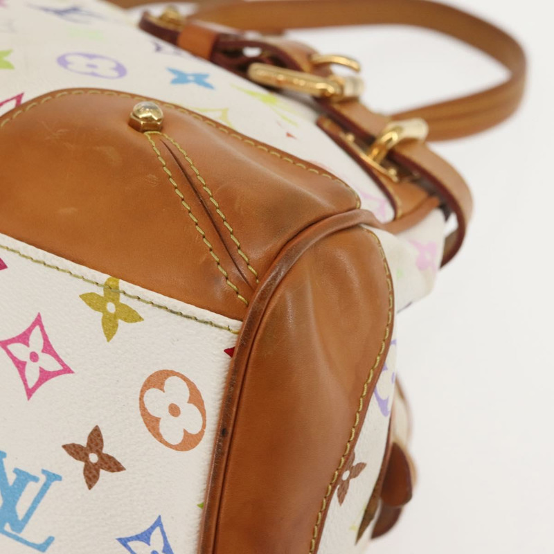 【日本直送】路易威登 Monogram 多色 Claudia 手提包白色 M40193 LV 授權 145078-10
