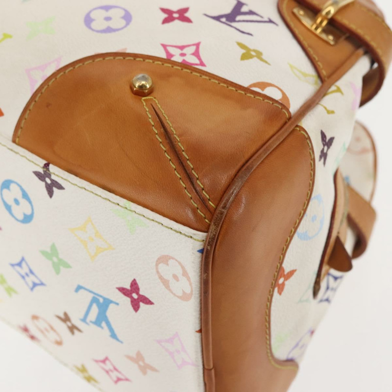 【日本直送】路易威登 Monogram 多色 Claudia 手提包白色 M40193 LV 授權 145078-12