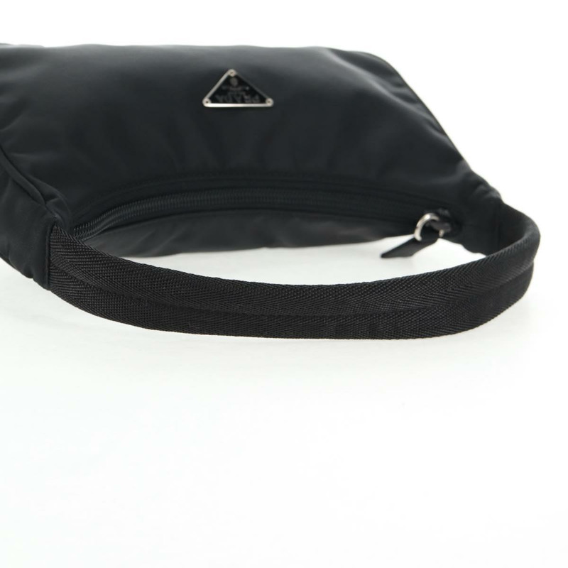 【日本直送】PRADA 手提包 尼龍 黑色 銀色 正品 145021V-6