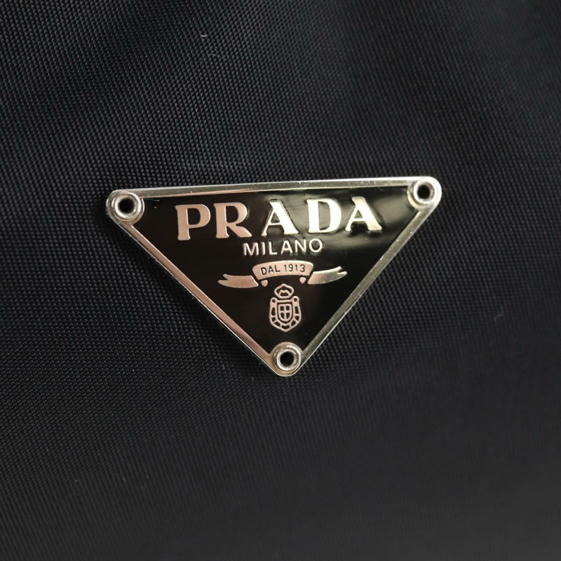 【日本直送】PRADA 手提包 尼龍 黑色 銀色 正品 145021V-13