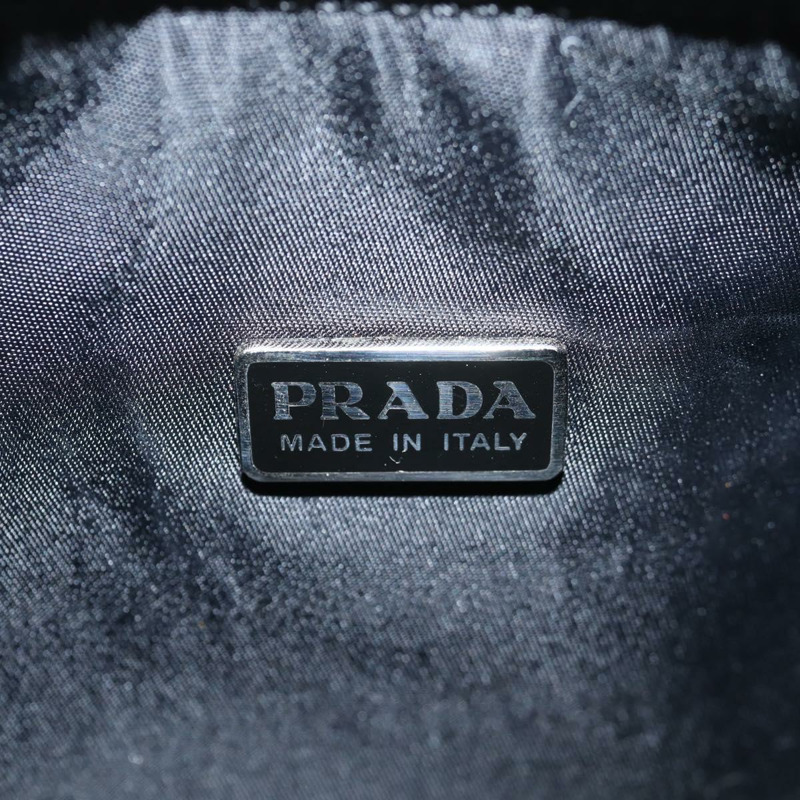 【日本直送】PRADA 手提包 尼龍 黑色 銀色 正品 145021V-15