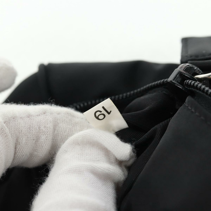【日本直送】PRADA 手提包 尼龍 黑色 銀色 正品 145021V-19