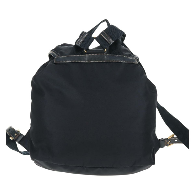 【日本直送】PRADA 背包尼龍海軍藍金色正品 144874M-2