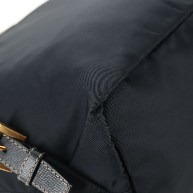 【日本直送】PRADA 背包尼龍海軍藍金色正品 144874M-16