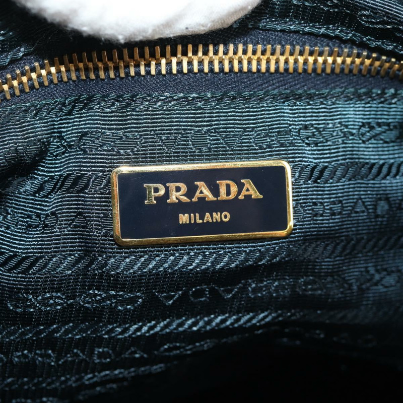 【日本直送】PRADA 背包尼龍海軍藍金色正品 144874M-23