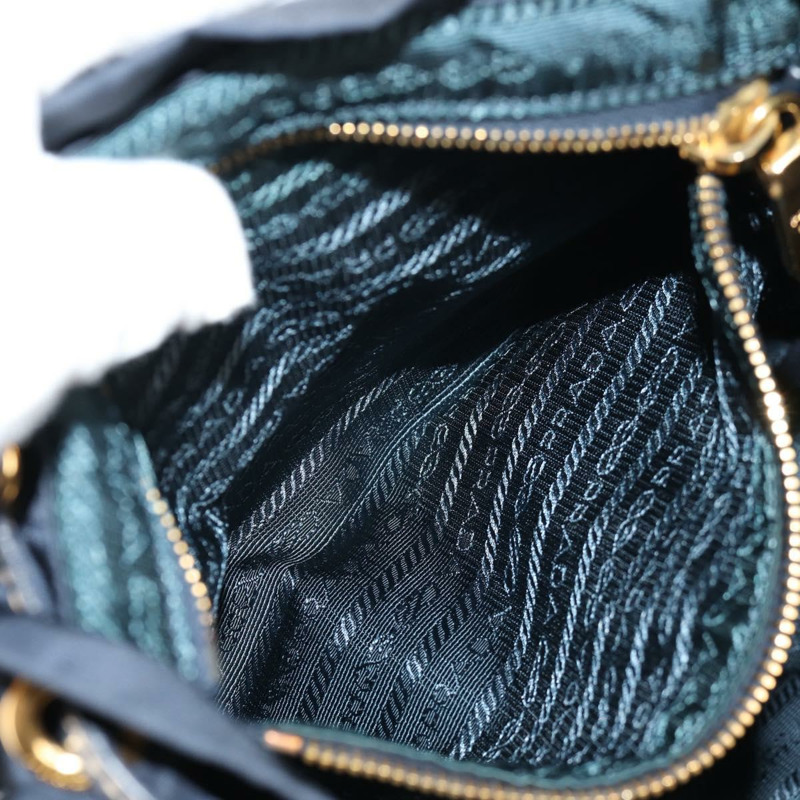 【日本直送】PRADA 背包尼龍海軍藍金色正品 144874M-28