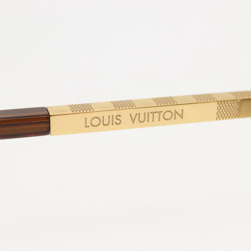 【日本直送】LOUIS VUITTON Damier 太陽眼鏡 Attitude 金屬金色 Z0259U LV 授權 146064-9
