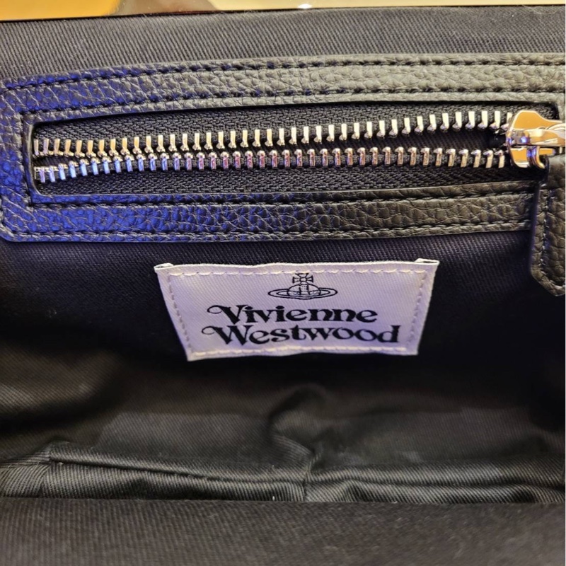 Vivienne Westwood 黑銀餃子包🥟 僅離櫃閒置-10