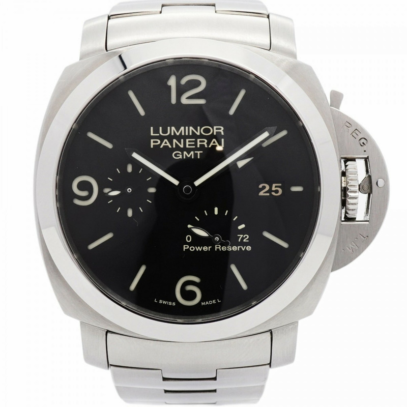 沛納海 Luminor PAM00347 黑色錶盤男士手錶-0