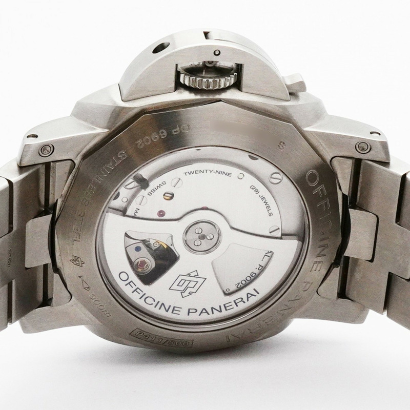 沛納海 Luminor PAM00347 黑色錶盤男士手錶-4