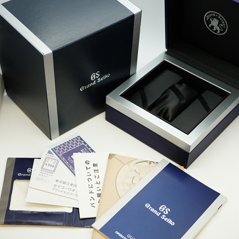 精工 Grand SBGX259 白色錶盤男士手錶-1
