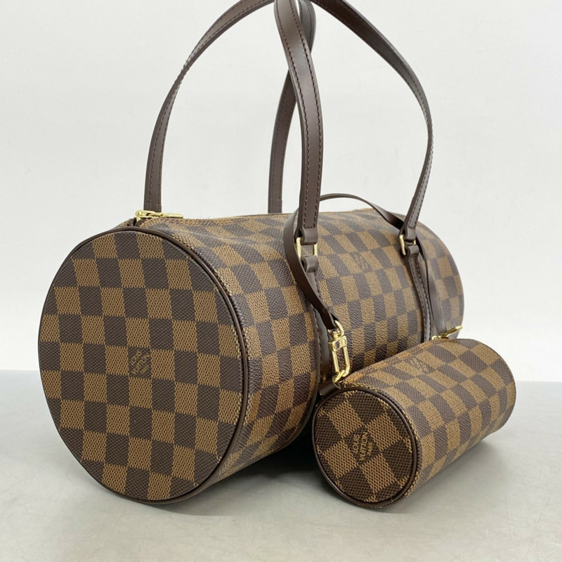 路易威登 Damier Papillon 30 Ebene 女用手袋 N51303-1