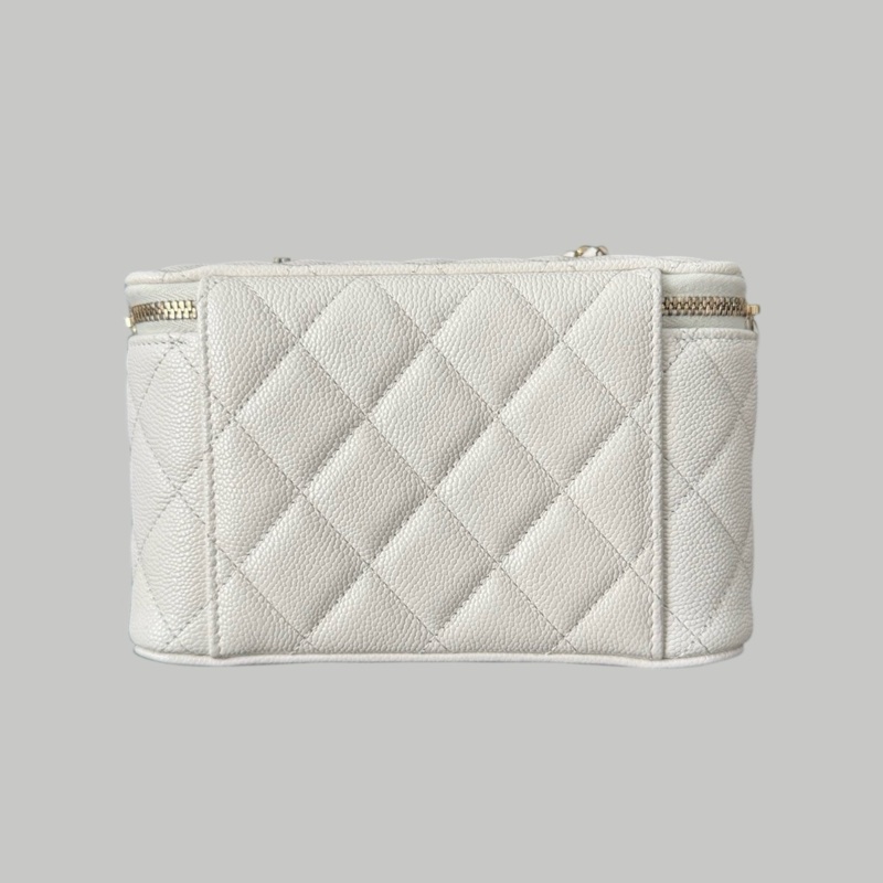 Chanel Caviar Vanity 荔枝枝長盒-2