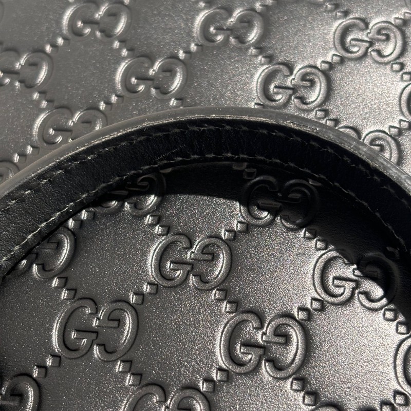 Gucci 黑色老花 手提包 肩背包-7