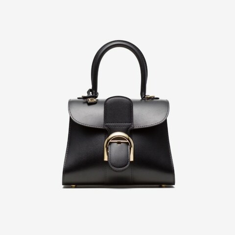 Delvaux 黑色手袋 AA0406AAM099ZDO  BoxCalf小牛皮  手提包肩背包