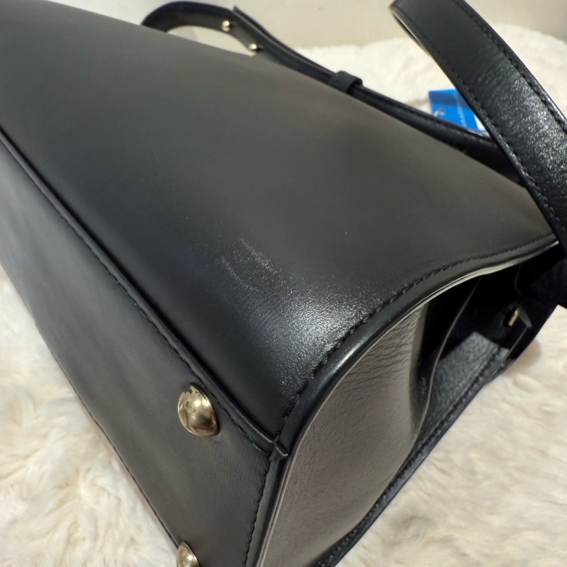 Delvaux 黑色手袋 AA0406AAM099ZDO BoxCalf小牛皮 手提包肩背包-14