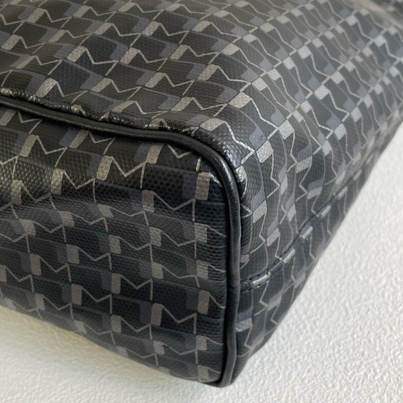 Moynat 藍色紋 托特包 肩背包 手提包-4