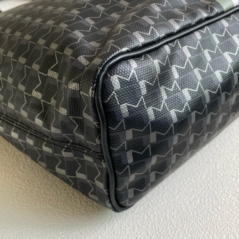 Moynat 藍色紋 托特包 肩背包 手提包-5