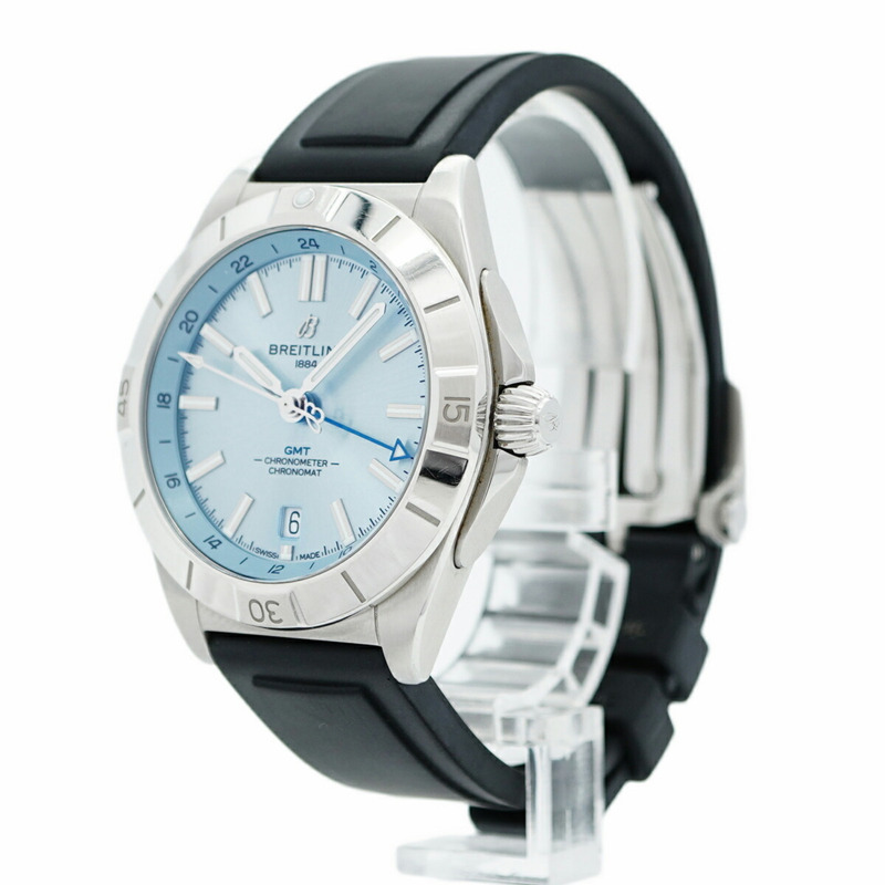 百年靈 Chronomat P32398 藍色錶盤男錶-2