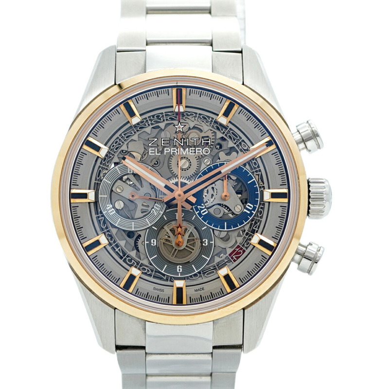 Zenith Chronomaster 51.2151.400 78.C810 鏤空錶盤男士手錶-0