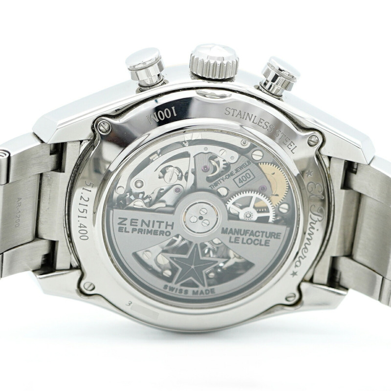 Zenith Chronomaster 51.2151.400 78.C810 鏤空錶盤男士手錶-5