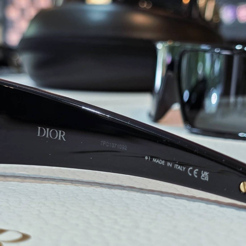 Dior VeryDior M1U 黑色寬版墨鏡|高級時尚正品-4
