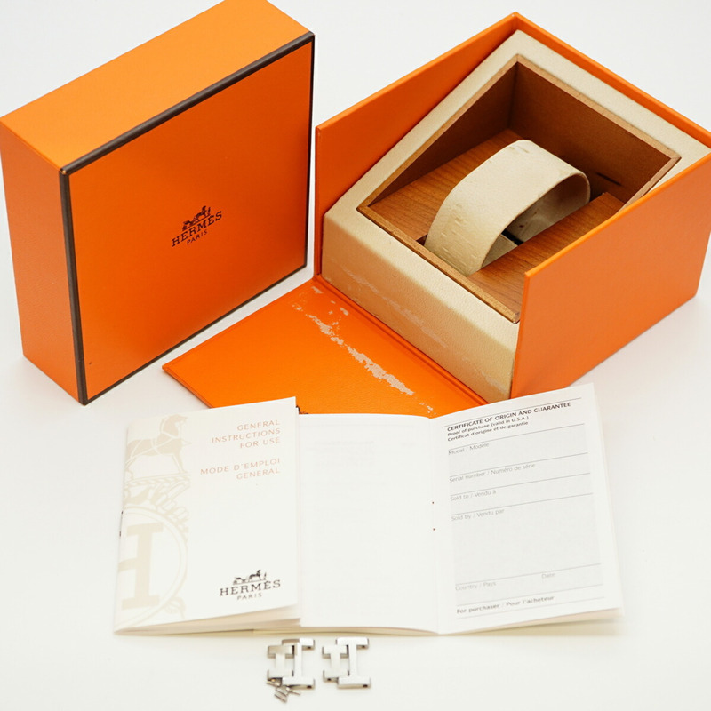 愛馬仕 Clipper CL6.710 白色錶盤男士手錶-1