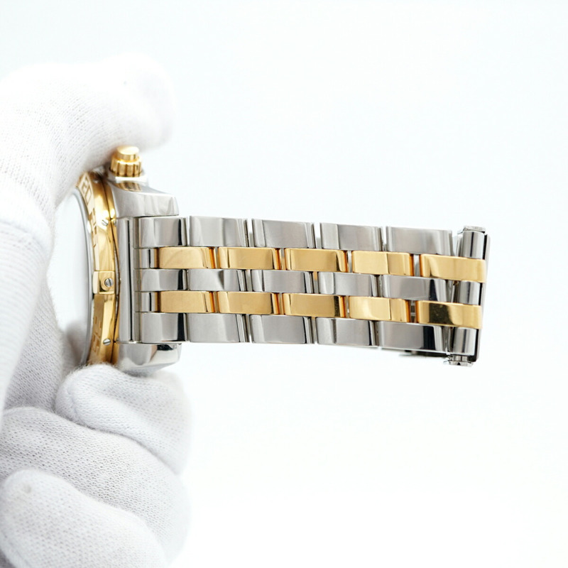 百年靈 Chronomat 44 CB0110 黑色錶盤男士手錶-6