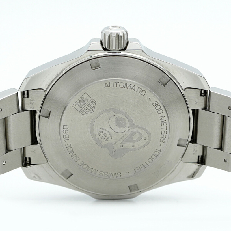 Tag Heuer Aquaracer WAY211A 黑色錶盤男士手錶-5