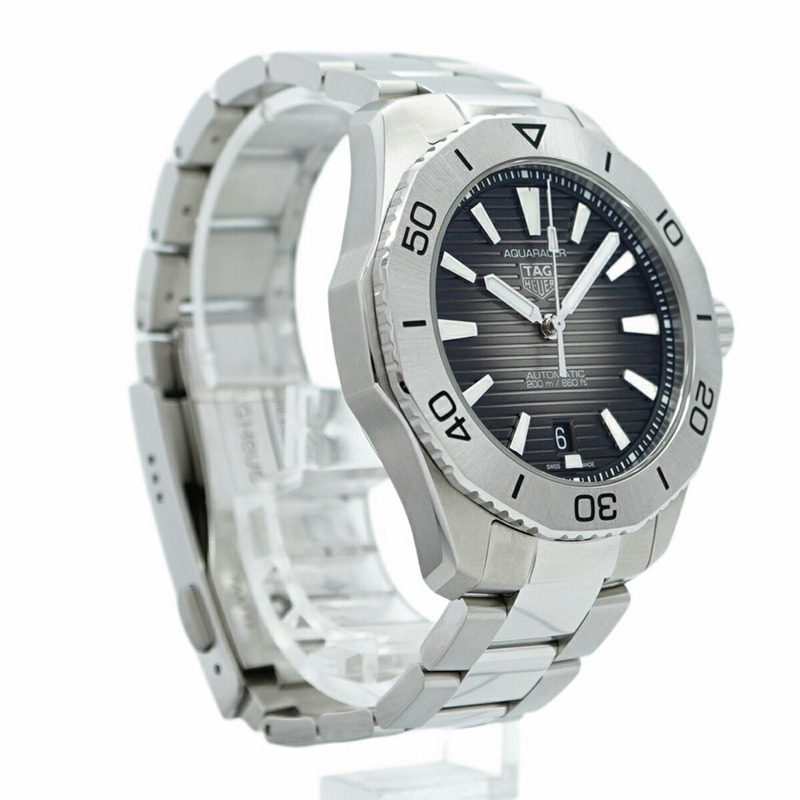 泰格豪雅 Aquaracer WBP2110 黑色錶盤男士手錶-3