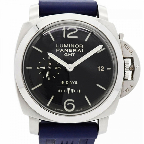 沛納海 Luminor 1950 8DAYS GMT PAM00233 黑色錶盤男士手錶