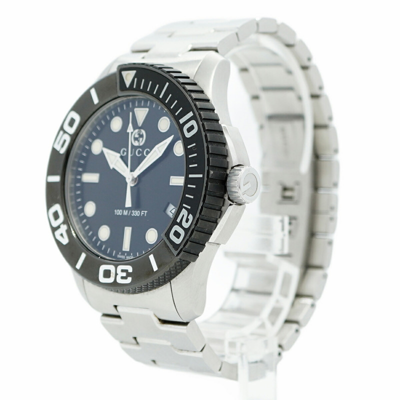 Gucci Divers 126.2 黑色錶盤男士手錶-2