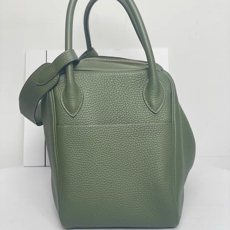 Hermes 愛馬仕 lindy30 橄欖綠 框Q-2