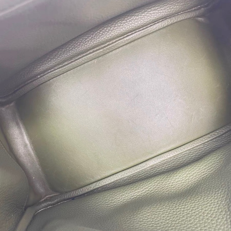 Hermes 愛馬仕 lindy30 橄欖綠 框Q-6