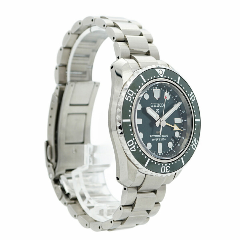 Seiko Prospex SBEJ009 綠色錶盤男士手錶-3