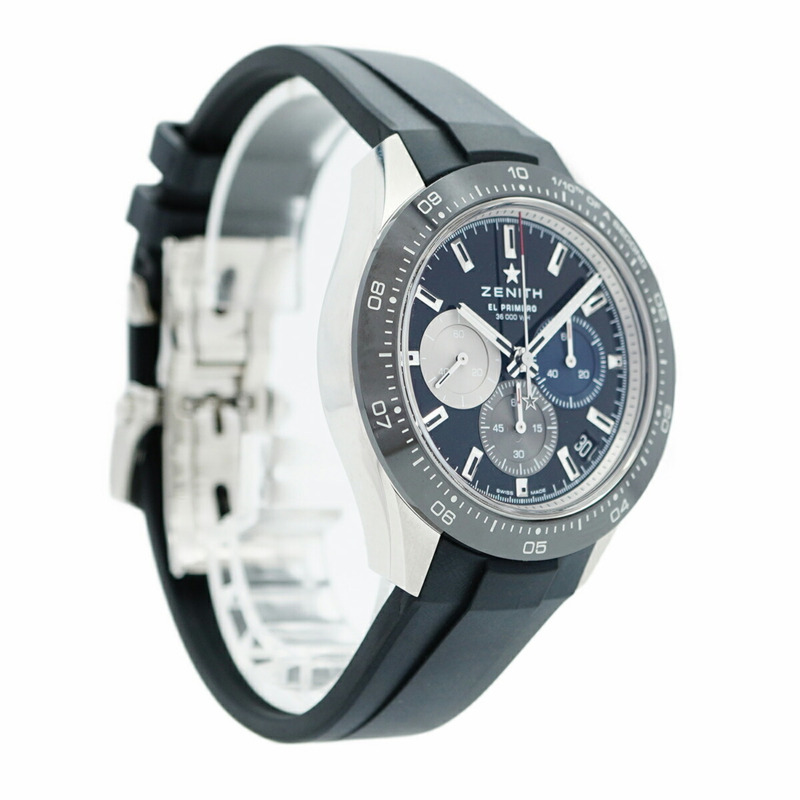 Zenith Chronomaster 03.3100.3600 21.C822 黑色錶盤男士手錶-3