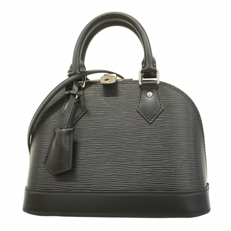 Louis Vuitton Epi Alma BB 手提包 M24645 黑色 女士兩用包 P1447735-0